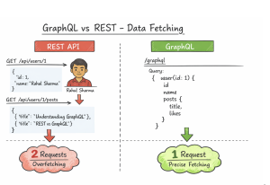 GraphQl vs REST - Data Fetching
